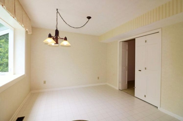 Eating area in the kitchen